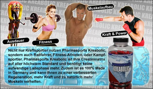 Kreabolic Muskelaufbau